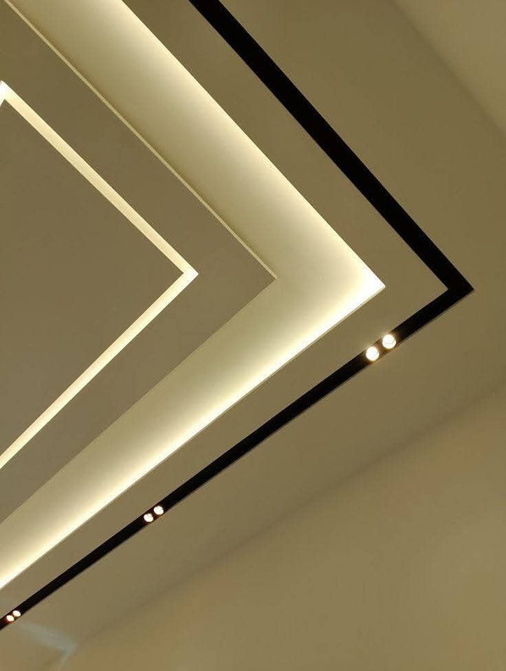 Bank Branch Refit with Cove Lighting — Sukkur
